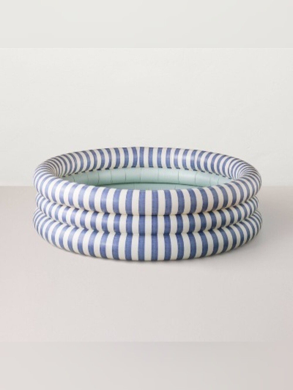 Round Inflatable Kiddie Pool Blue Striped - Hearth & Hand with Magnolia